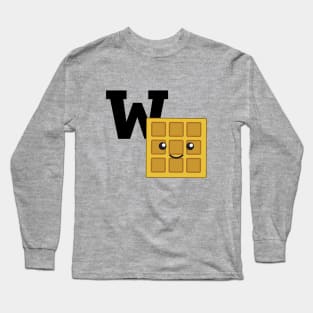 W is for Waffle Long Sleeve T-Shirt